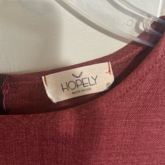 Burnt Orange Short Dress by Hopely - Size Small - Picture 3 of 6